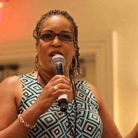 Dr. Yvette Harris speaking